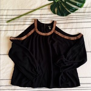 Forever 21 cold shoulder top